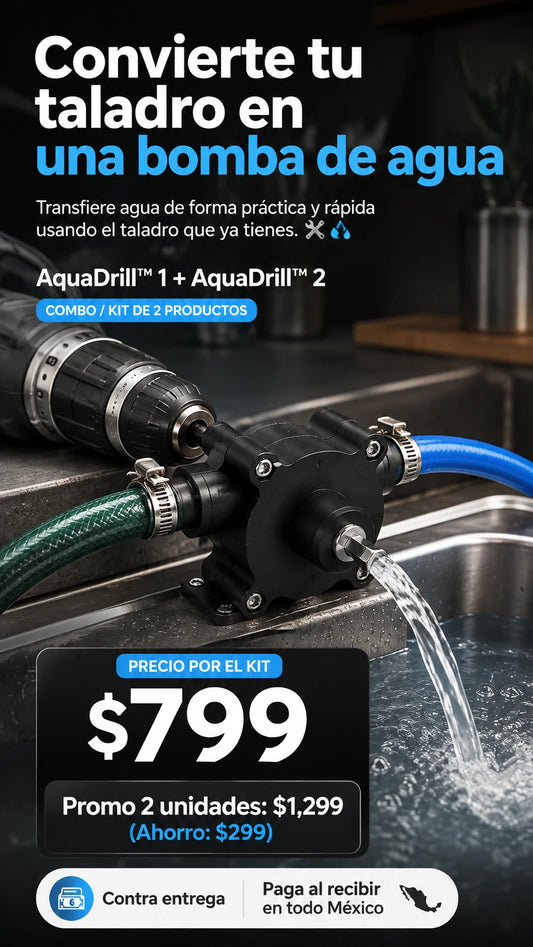 AquaDrill™ 1 + AquaDrill™ 2