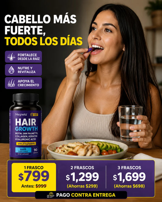 Suplemento Hair Growth Megneta Cabello