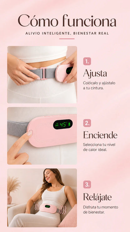 Velyra™ | Almohadilla Térmica Inteligente para Cólicos Menstruales
