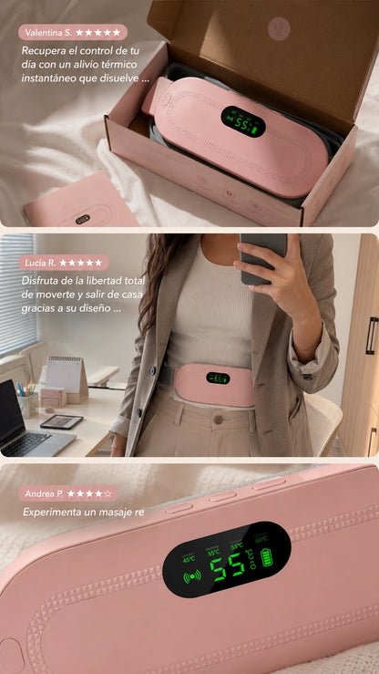 Velyra™ | Almohadilla Térmica Inteligente para Cólicos Menstruales